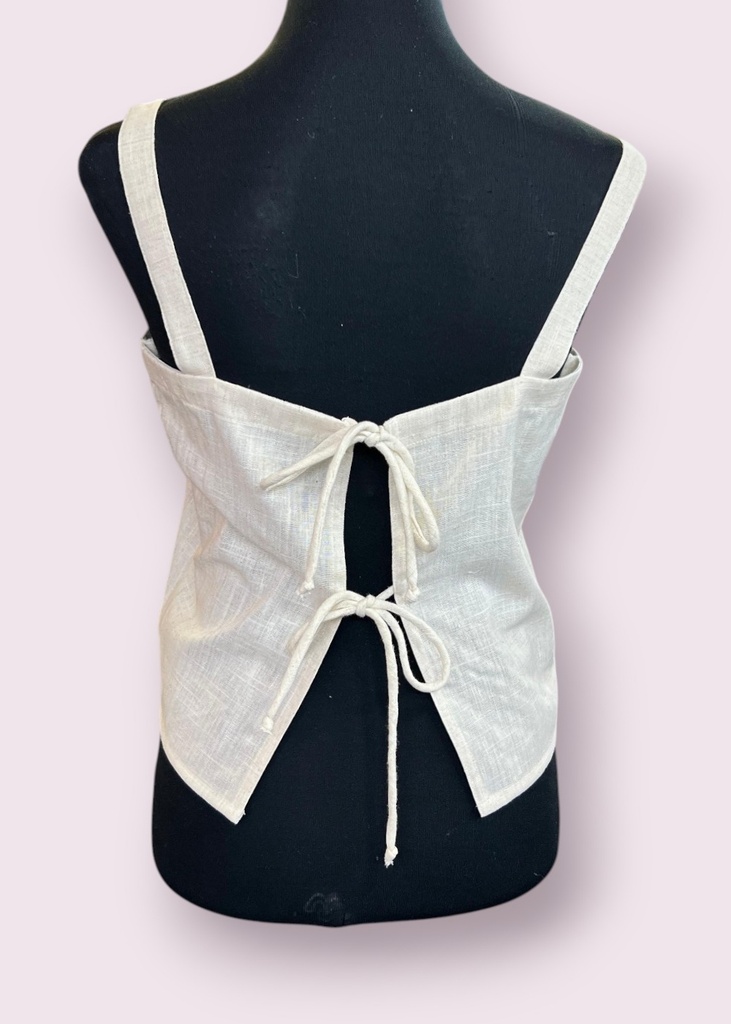 Dafne Top - Linen