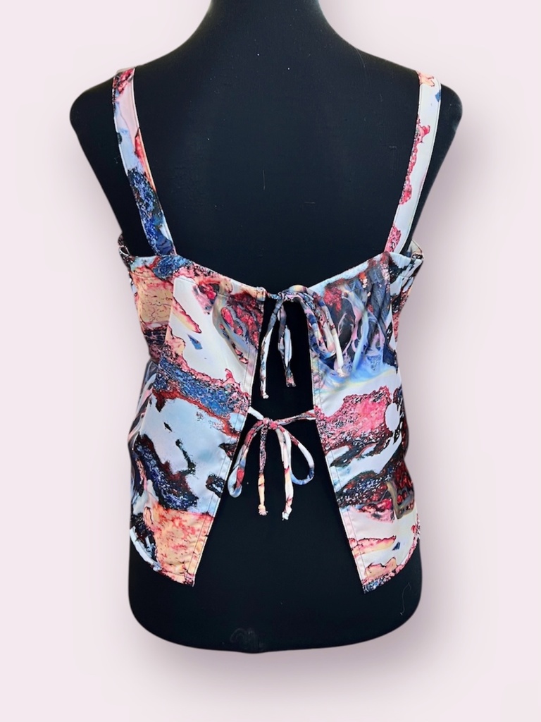 Dafne Top - Armani Silk