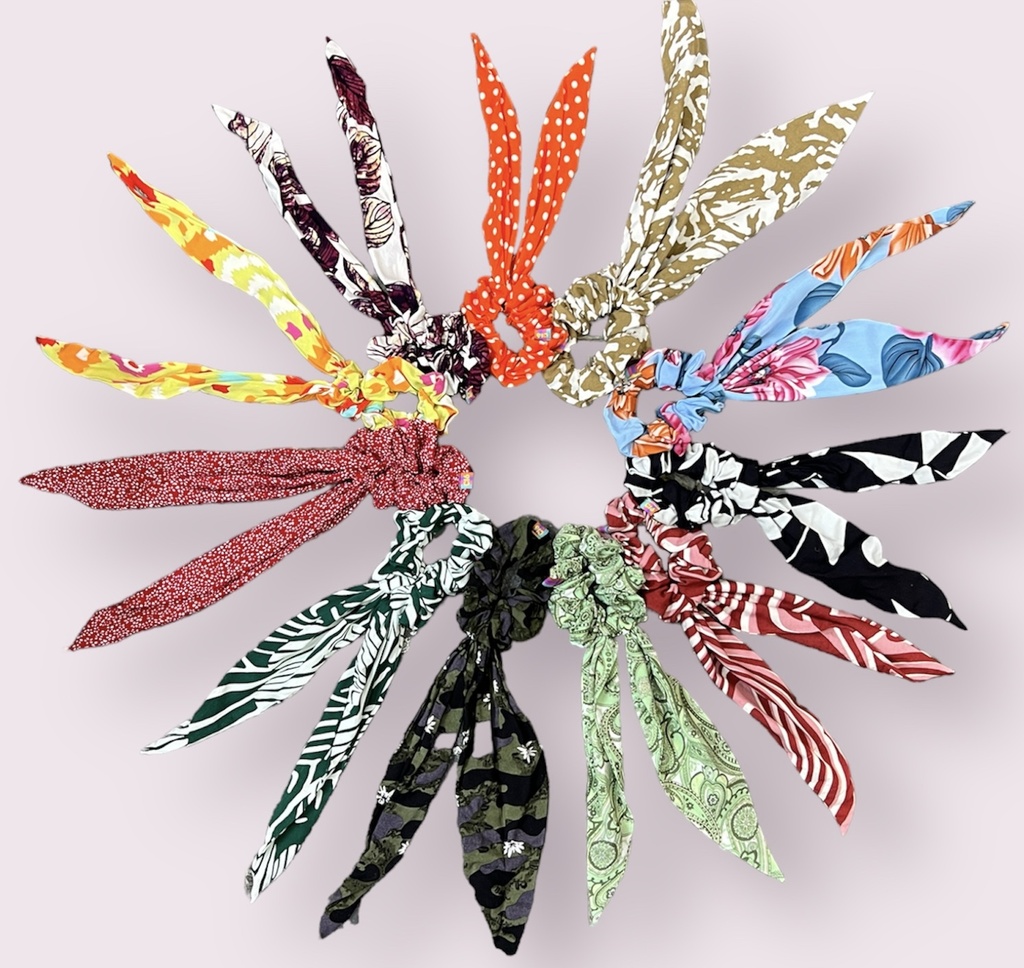 Scrunchie Ribbon - Viscose Assorted Colors