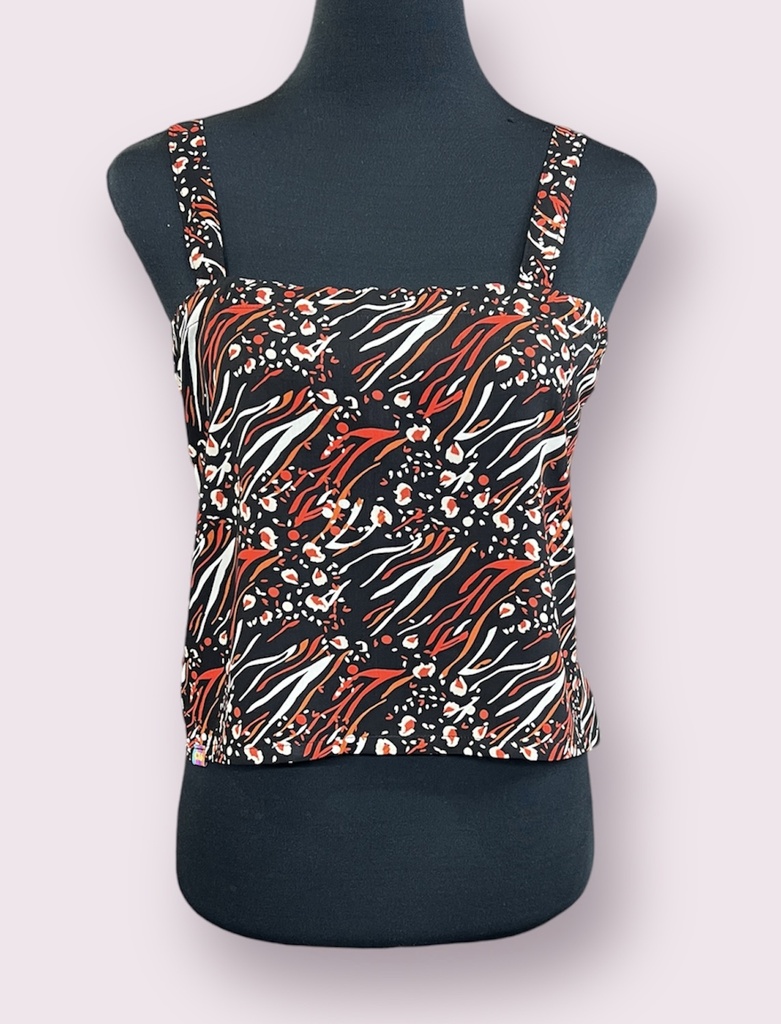 Dafne Top - Viscose Printed