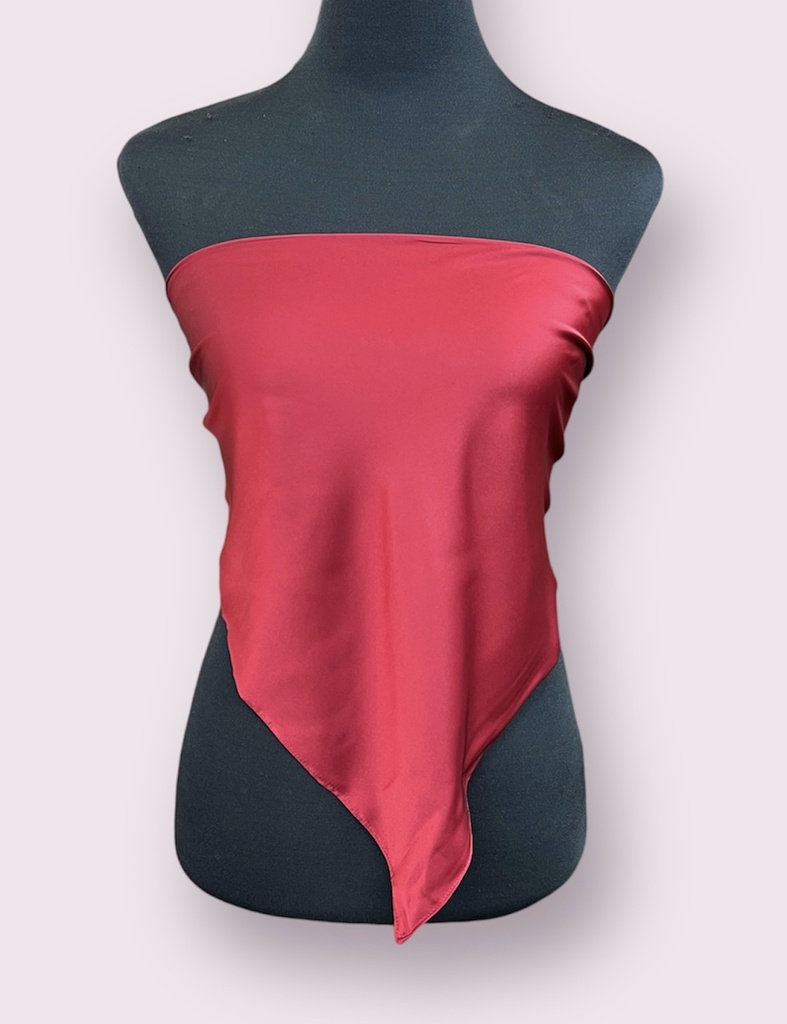Bandana Top - Armani Silk Solid Colors