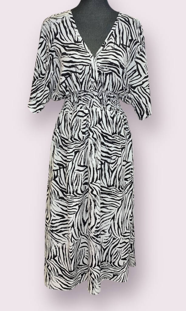 Vestido Marisa - Viscosa Estampada