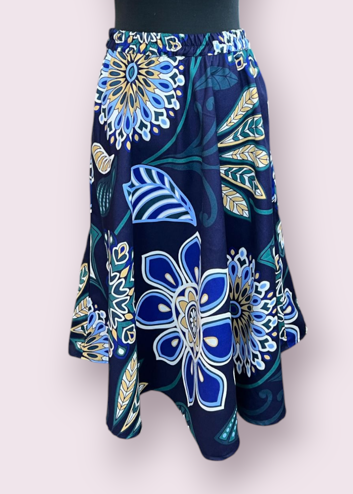 Kristine Skirt - Cotton Printed