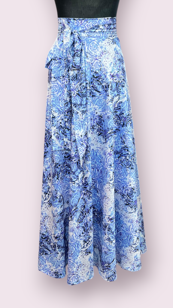 Norita Skirt - Armani Silk Printed