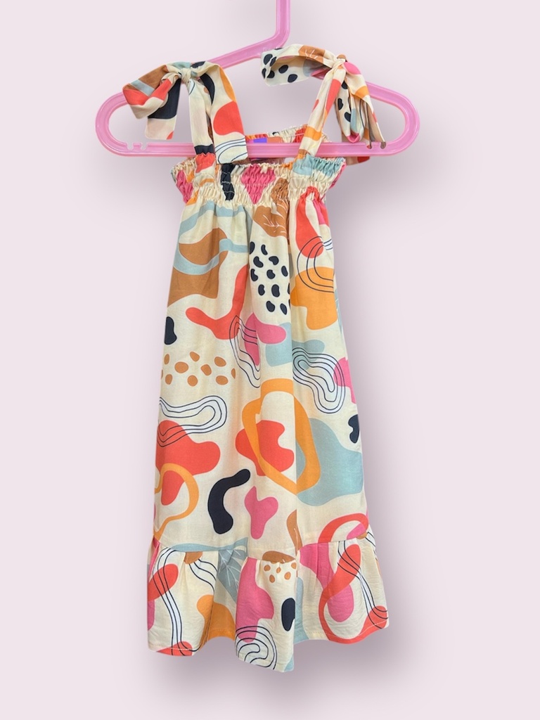 Olivia Girl Dress - Cló Cotton