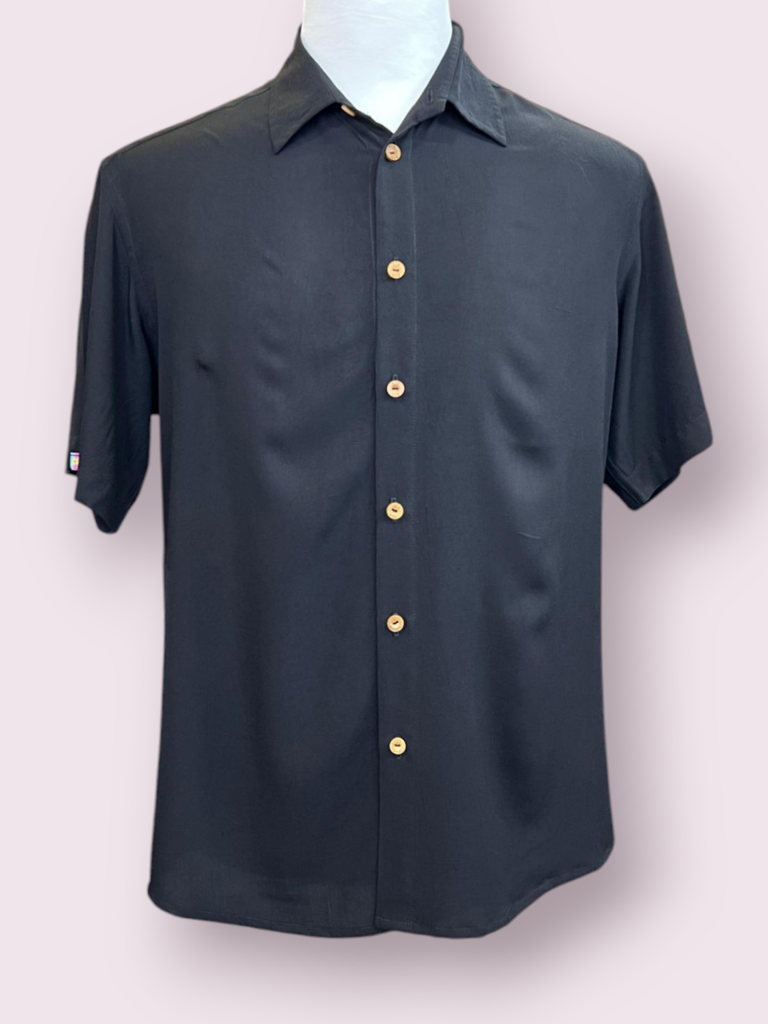 David Shirt - Viscose Solid Colors