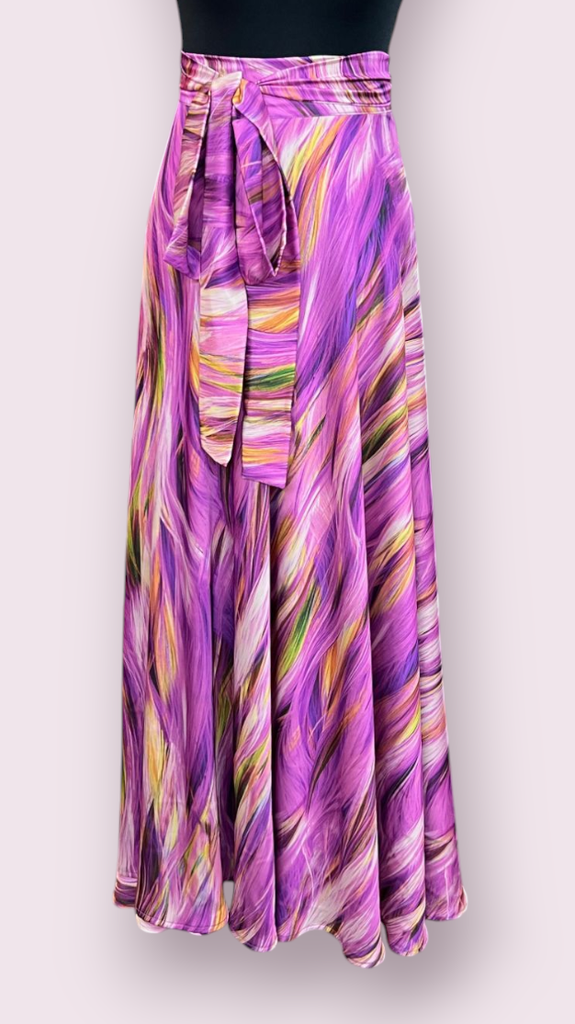 Norita Skirt - Armani Silk Printed