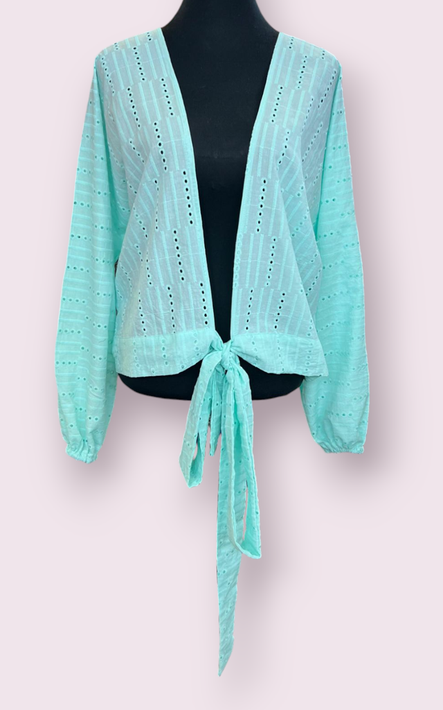 Myriam Kimono - Cotton Eyelet
