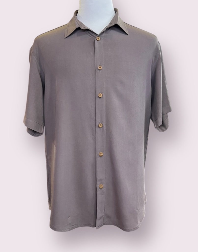 David Shirt - Viscose Solid Colors