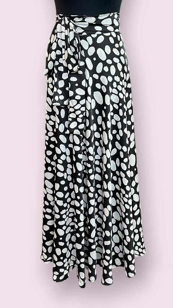 Norita Skirt - Armani Silk Printed