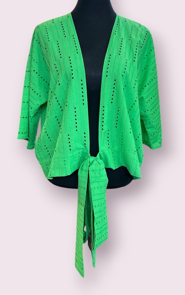 Myriam Kimono - Cotton Eyelet