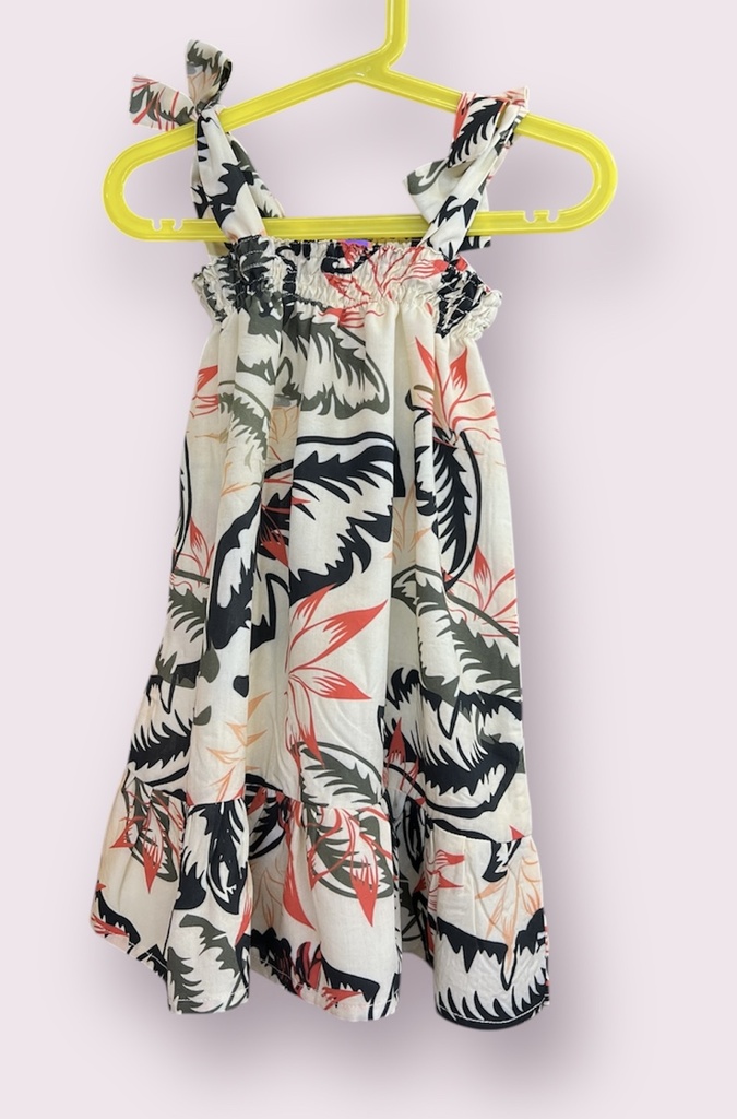 Olivia Girl Dress - Cotton