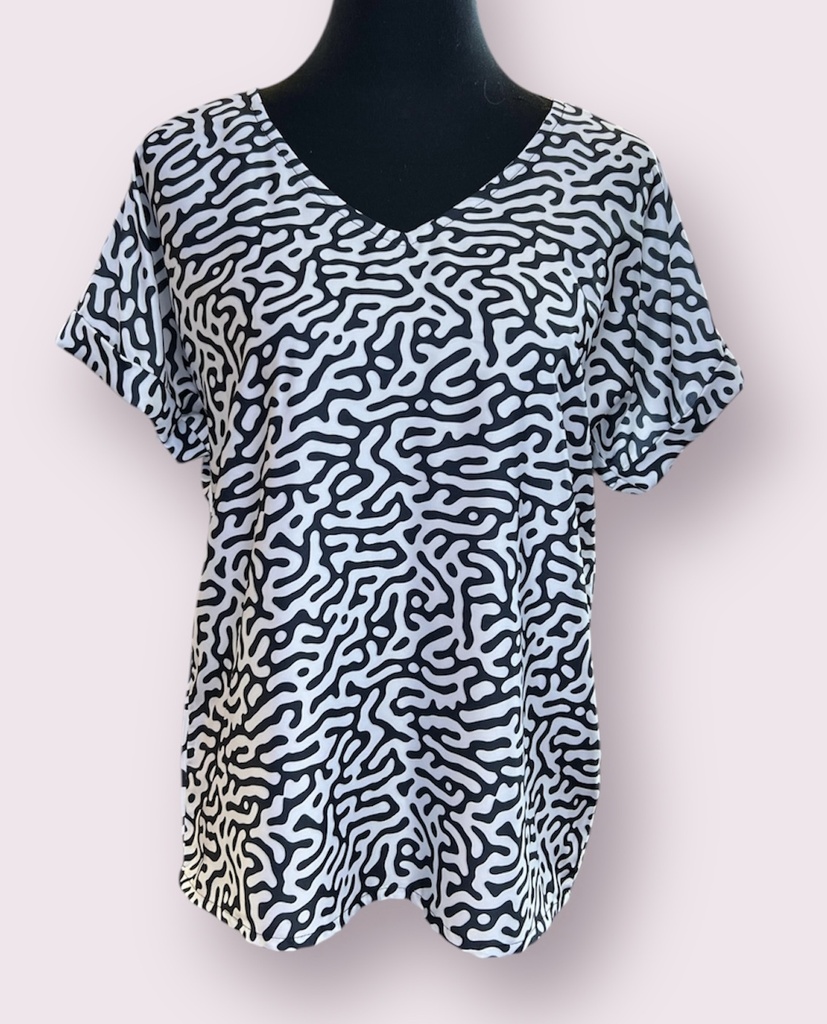 Doha Top - Armani Silk