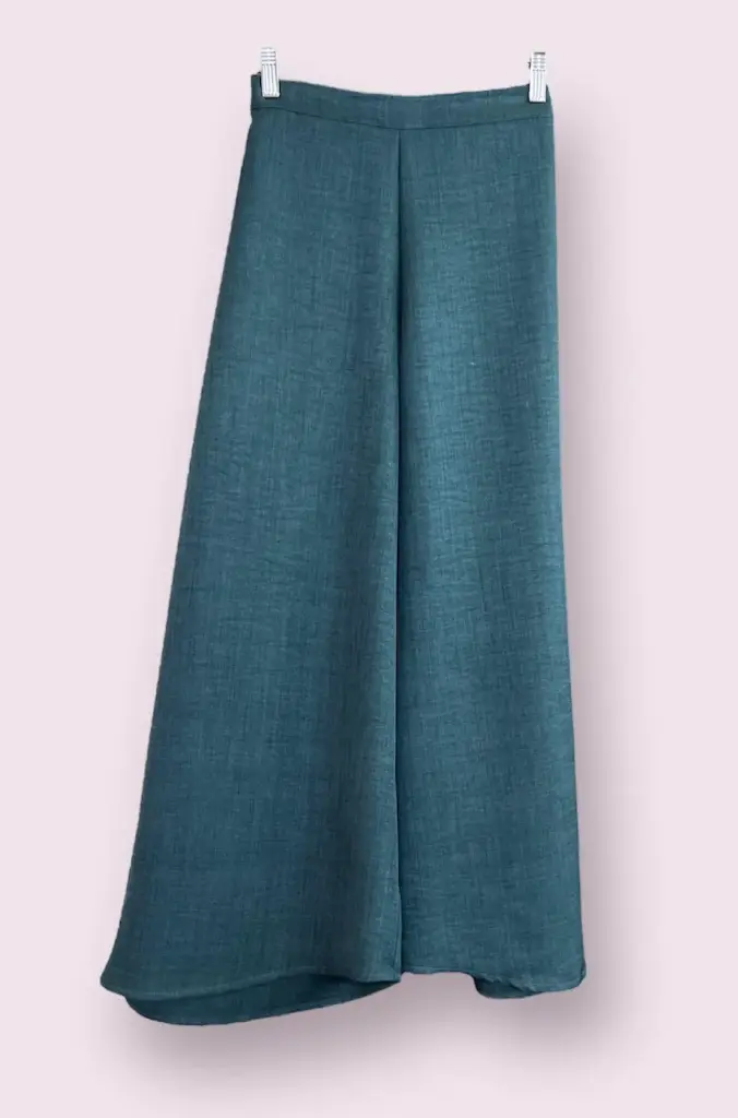 Maite Pants - Denim Crepe