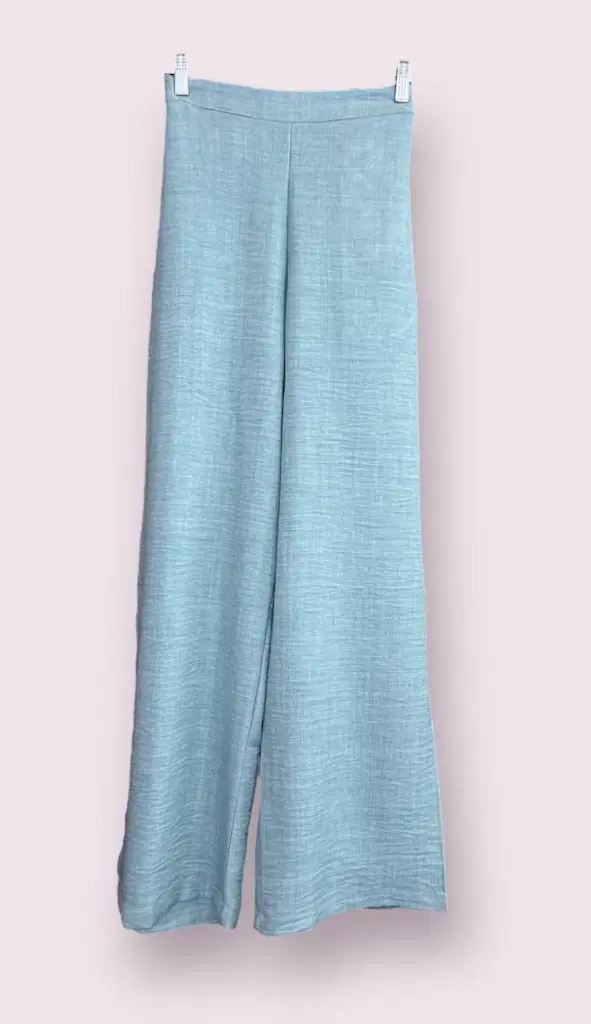Luisa Pants - Denim Crepe