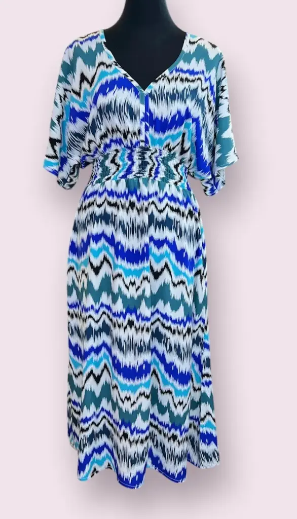 Marisa Dress - Viscose Printed