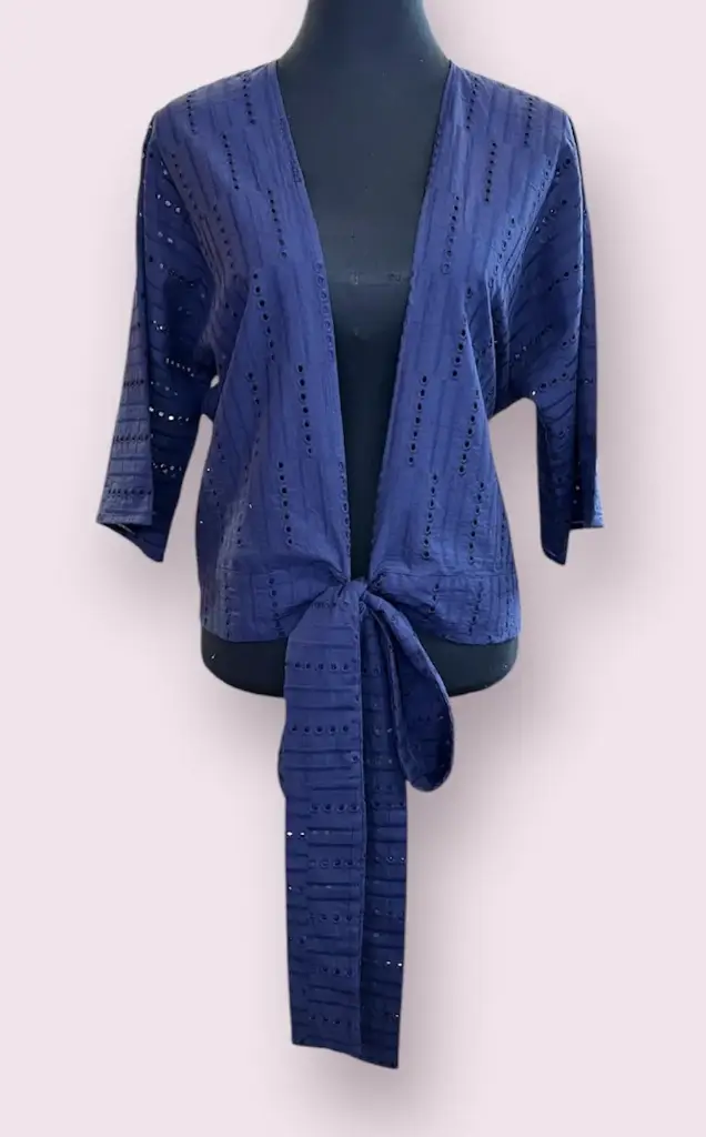 Myriam Kimono - Cotton Eyelet