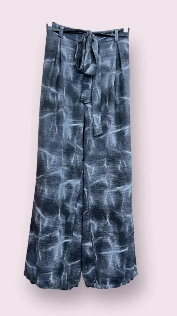 Angeline Pants - Denim Crepe