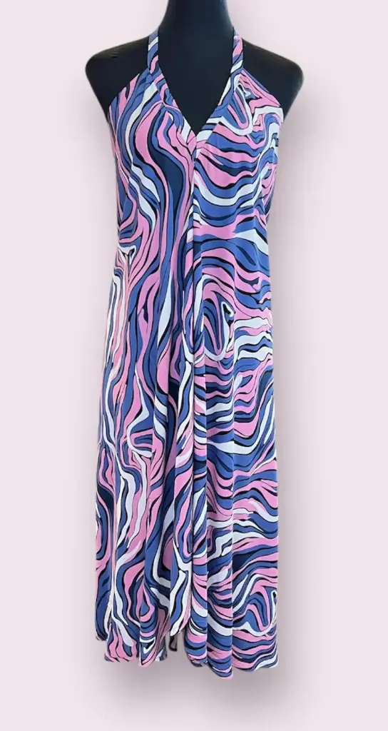 Cartagena Dress - Viscose Printed