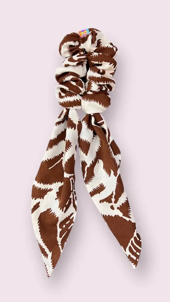 Scrunchie Ribbon - Viscose Printed