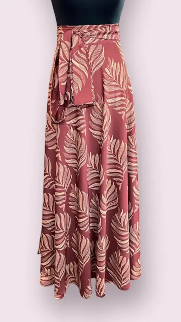 Norita Skirt - Armani Silk Printed