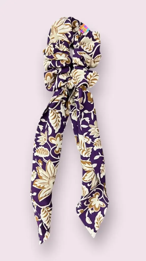 Scrunchie Ribbon - Viscose Printed