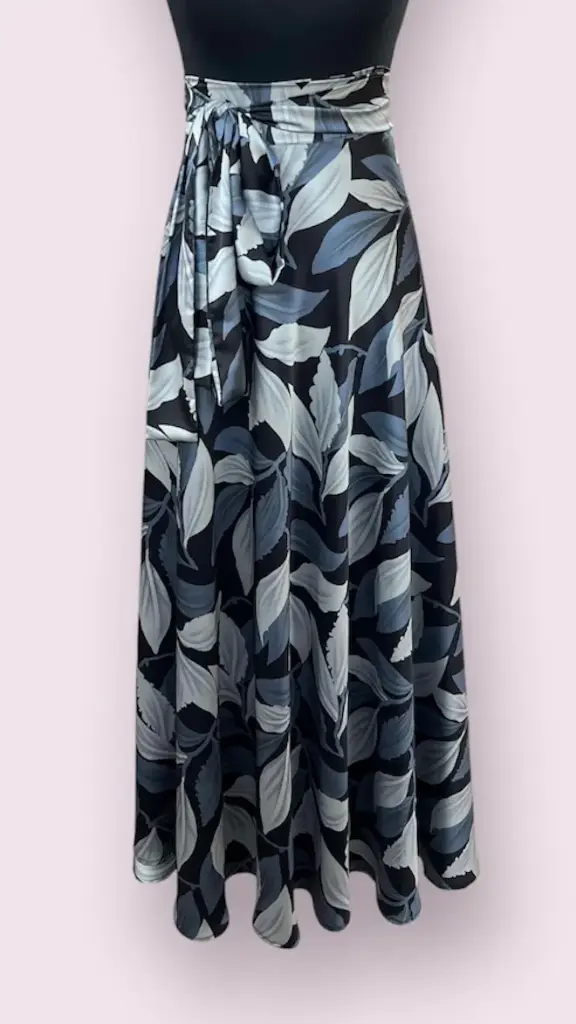 Norita Skirt - Armani Silk Printed