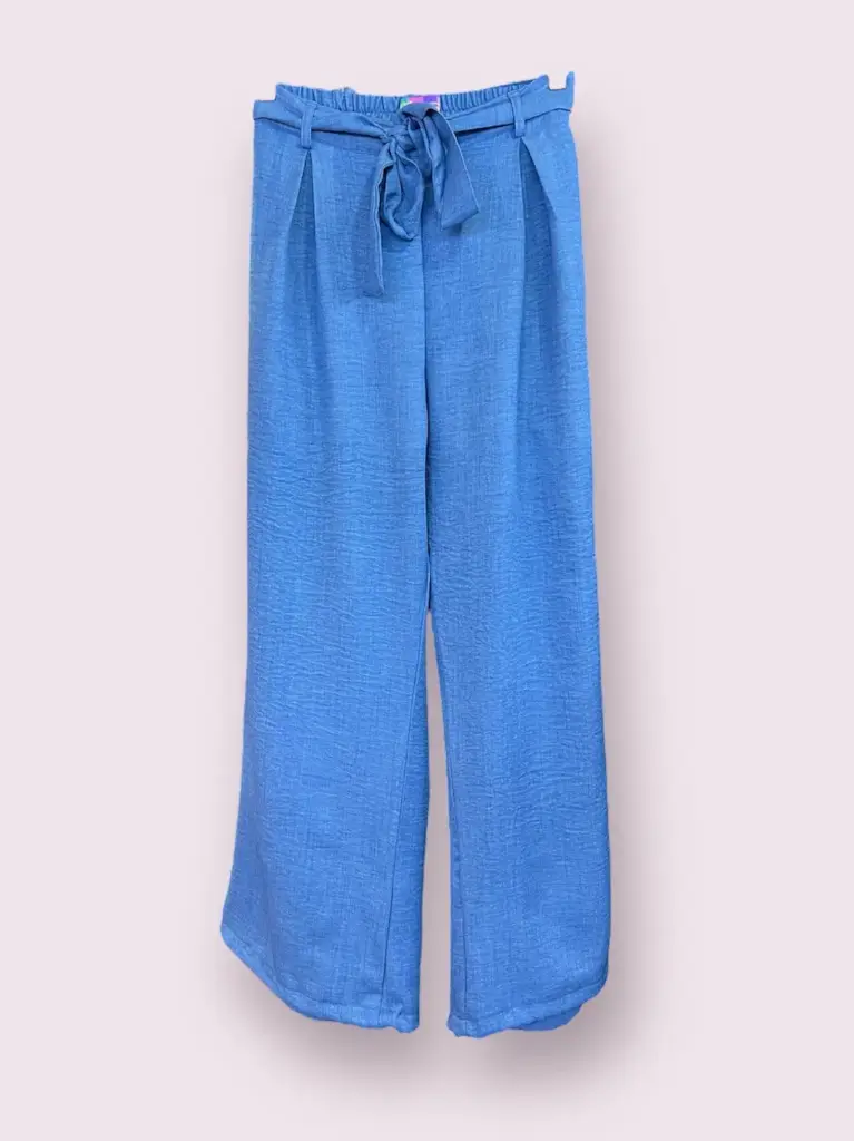 Angeline Pants - Denim Crepe