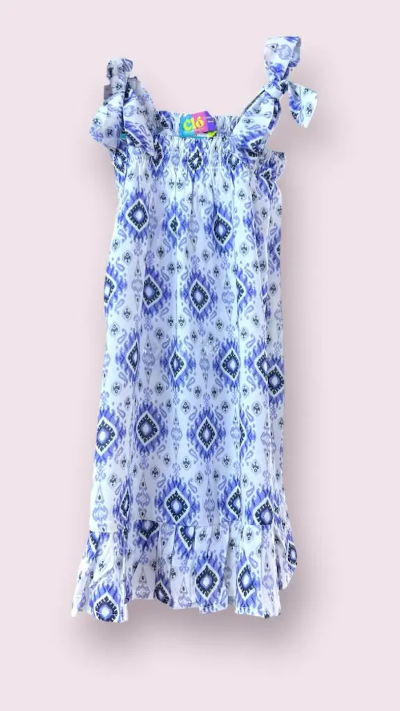 Olivia Girl Dress - Cotton