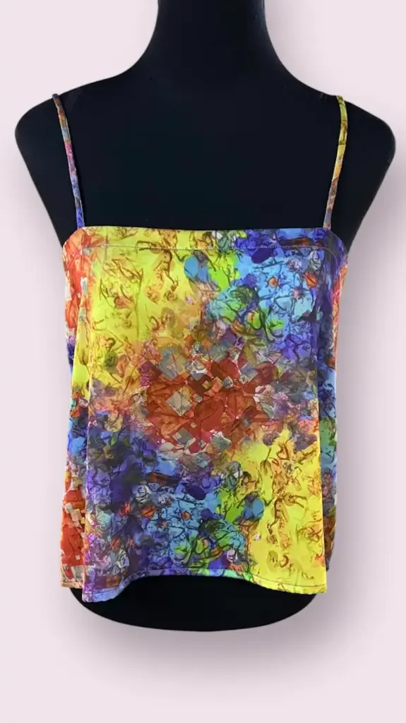 Dafne Top Closed - Armani Silk 