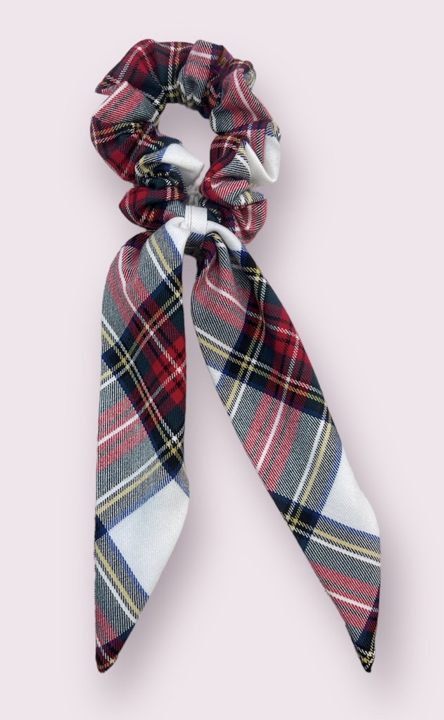 Scrunchie Ribbon - Tartan