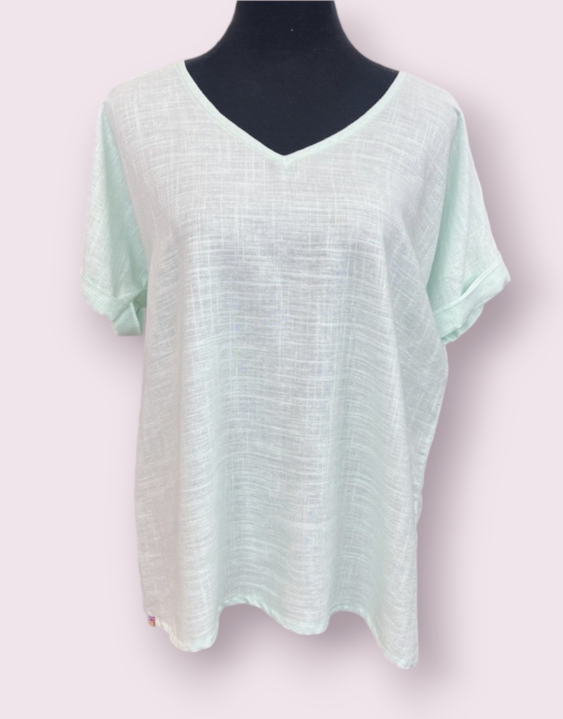 Doha Top - Linen