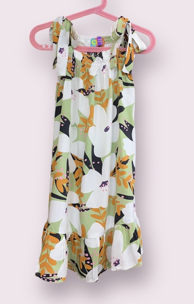 Olivia Girl Dress - Viscose