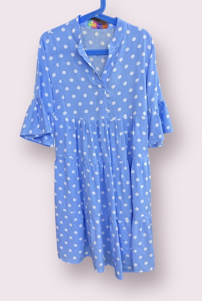 Ubud Girl Dress - Viscose Printed