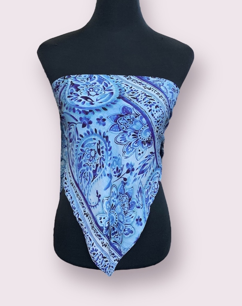 Bandana Top - Viscose Printed