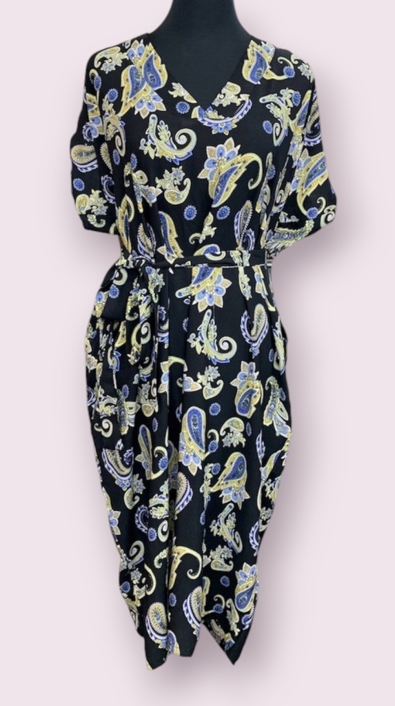 Vestido Estelle - Viscosa Estampada