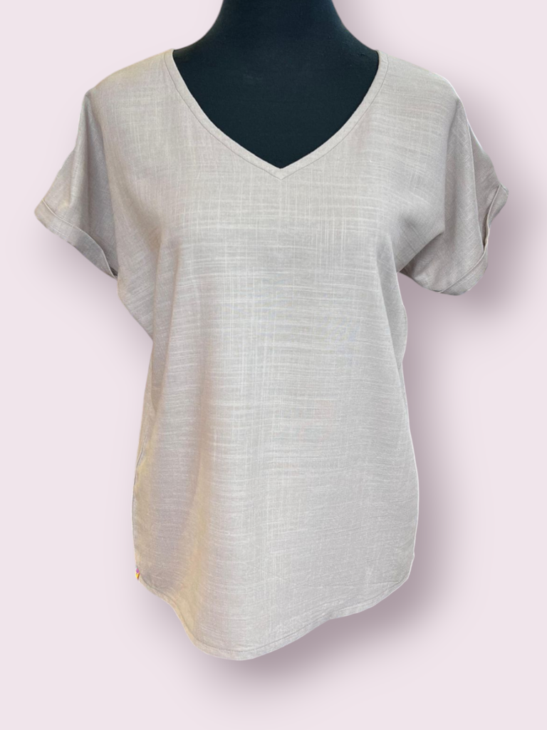 Doha Top - Linen