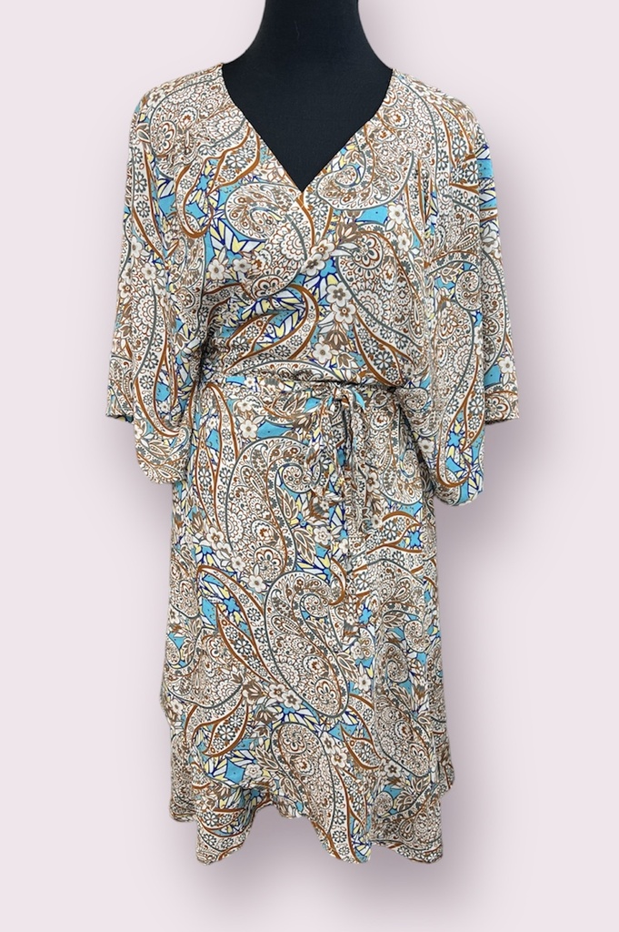 Belen Dress - Viscose Printed