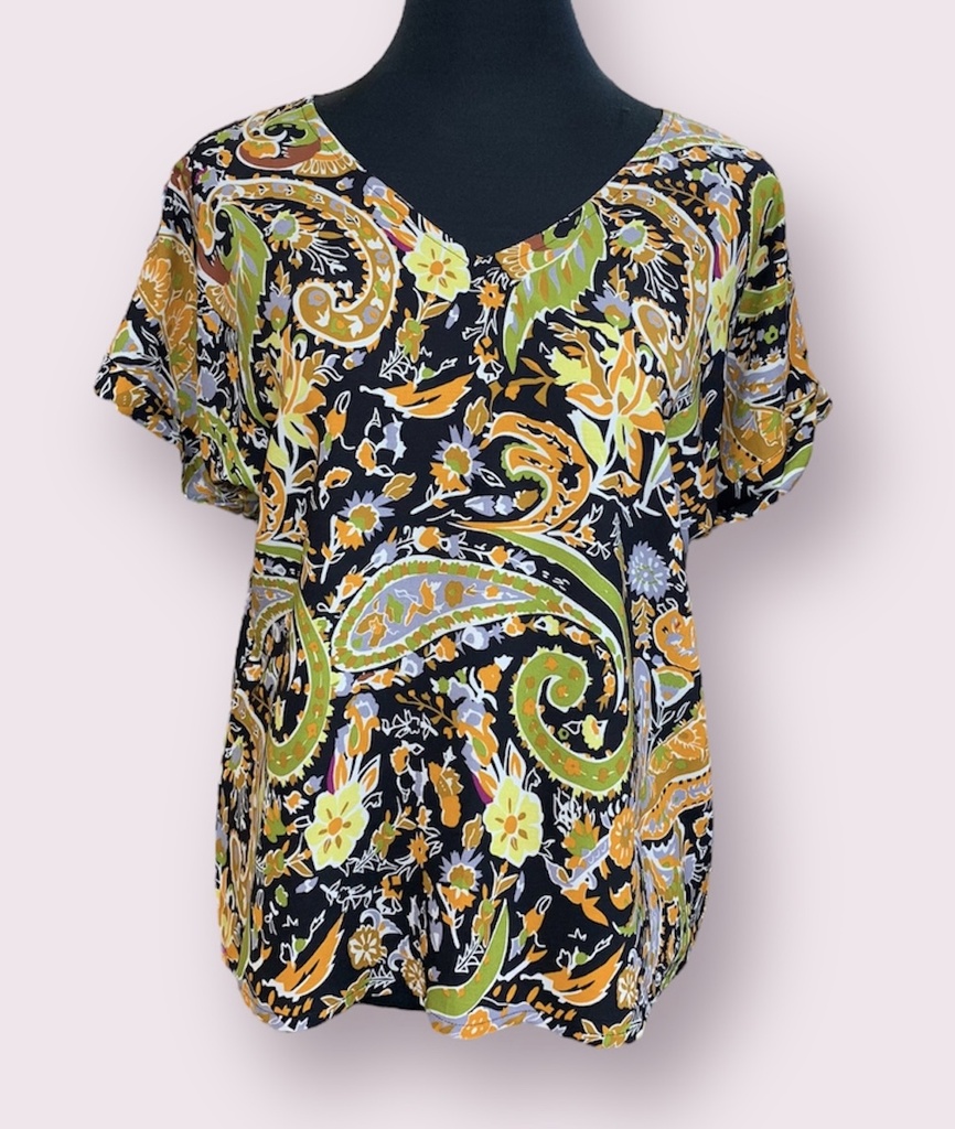 Doha Top - Viscose Printed