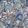 Color: White-Blue-Pink Black Lines