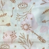 Color: Off White/Pink - Brown Eyes-Arrows S