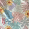 Color: White - Pastel Leaves/Yellow Flowers