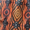 Color: Orange/Black Diamonds