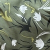 Color: Olive Green/White-Green Tulip