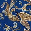 Color: Blue/Yellow Paisley