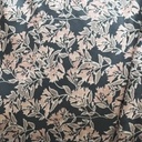 Color: Gray/Pink Flowers