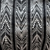 Color: Black/White Azteca