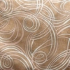Color: Beige/White Circle Lines