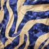 Color: Royal Blue Dye/Cream Design
