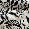 Color: White/Black Big Leaves